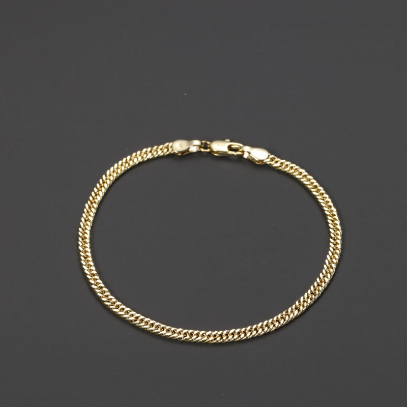 Roundliving Delicate and Exquisite Gold-Plated Brass Bracelet