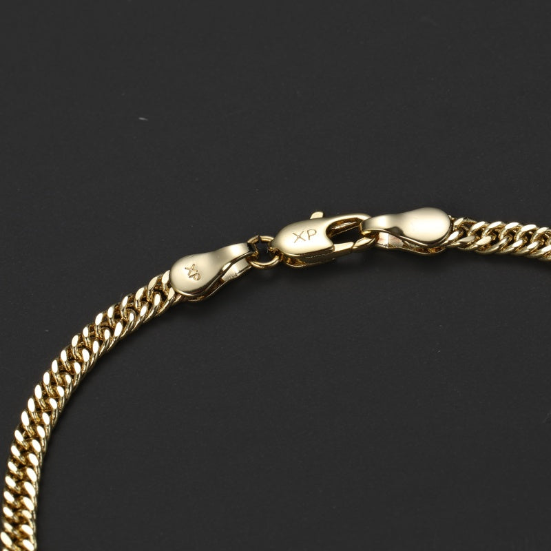 Roundliving Delicate and Exquisite Gold-Plated Brass Bracelet