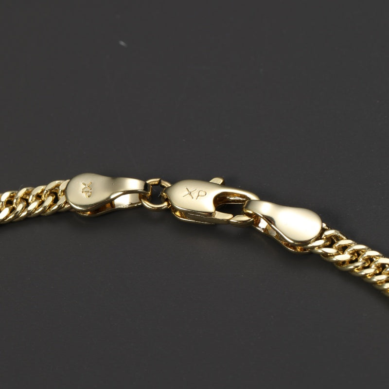 Roundliving Delicate and Exquisite Gold-Plated Brass Bracelet