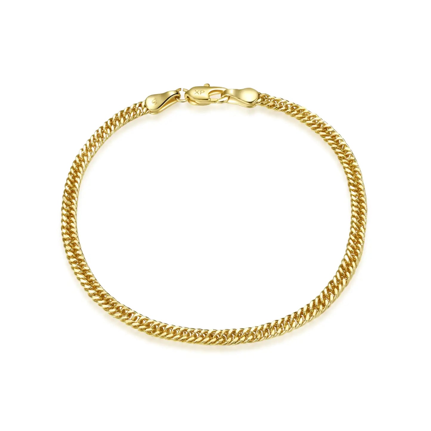 Roundliving Delicate and Exquisite Gold-Plated Brass Bracelet